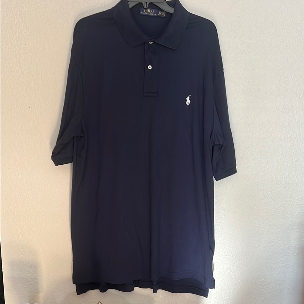 Polo by Ralph Lauren Men's Deep Blue Polo Shirt